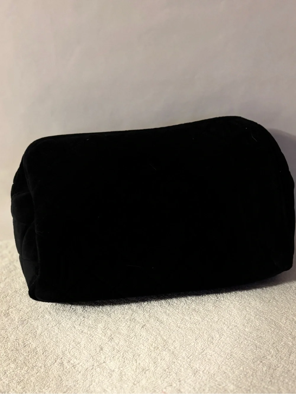 bareMinerals GWP Quilted Black Makeup Bag